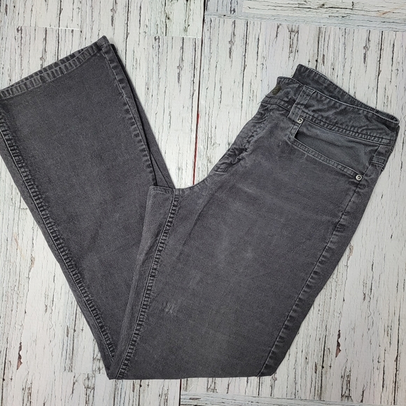 Gander MTN Classic Grey Corduroy Highrise Bootcut - Picture 3 of 7